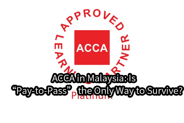 ACCA in Malaysia: Is “Pay-to-Pass” the Only Way to Survive?