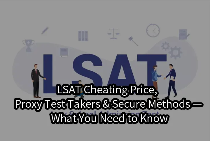 LSAT Cheating Price, Proxy Test Takers & Secure Methods — What You Need to Know