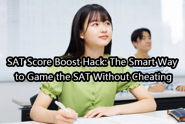 SAT Score Boost Hack: The Smart Way to Game the SAT Without Cheating