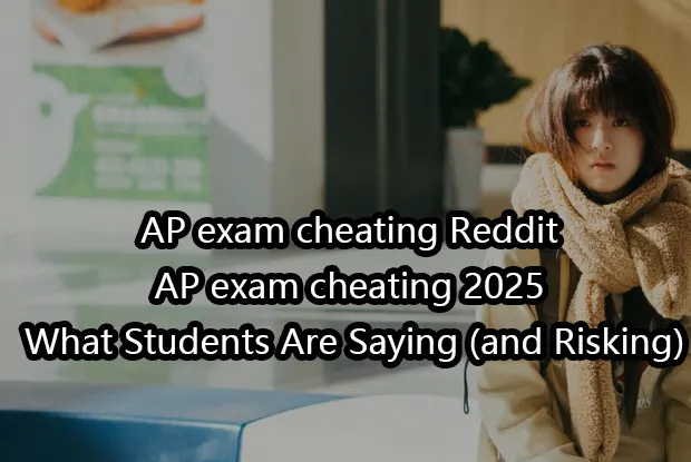 AP exam cheating Reddit&AP exam cheating 2025: What Students Are Saying (and Risking)
