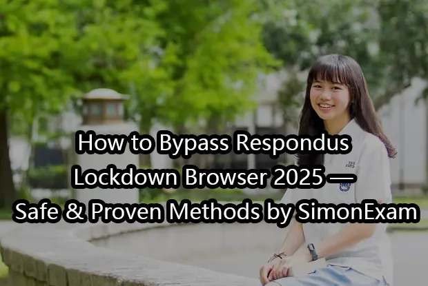 How to Bypass Respondus Lockdown Browser 2025—Safe & Proven Methods by SimonExam
