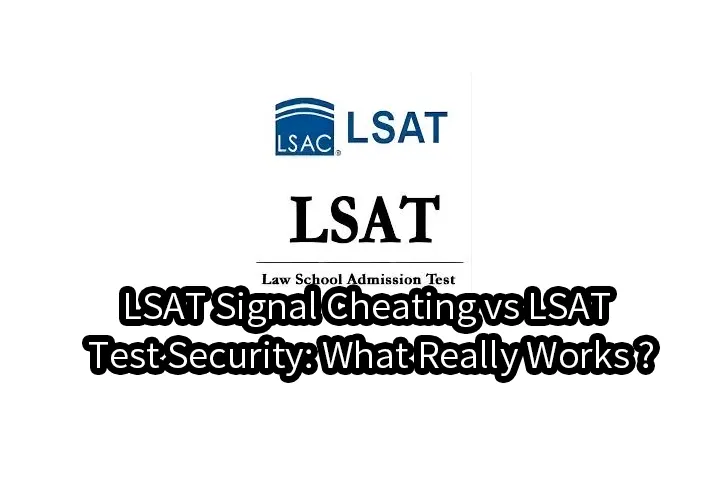 LSAT Signal Cheating vs LSAT Test Security: What Really Works in 2025?