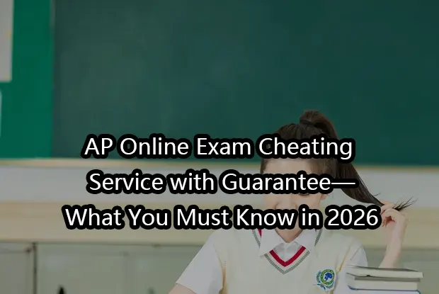 AP Online Exam Cheating Service with Guarantee—What You Must Know in 2026