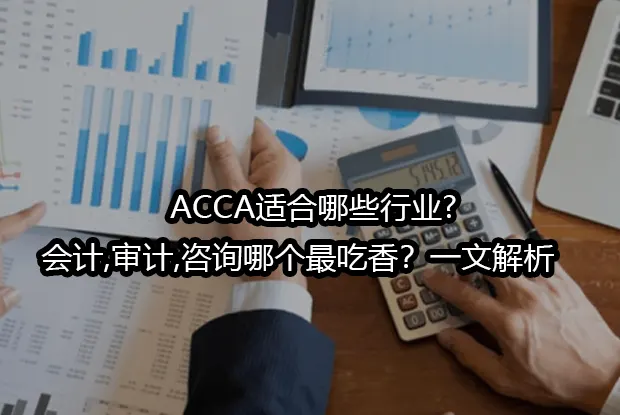 ACCA适合哪些行业?会计,审计,咨询哪个最吃香？一文解析✅