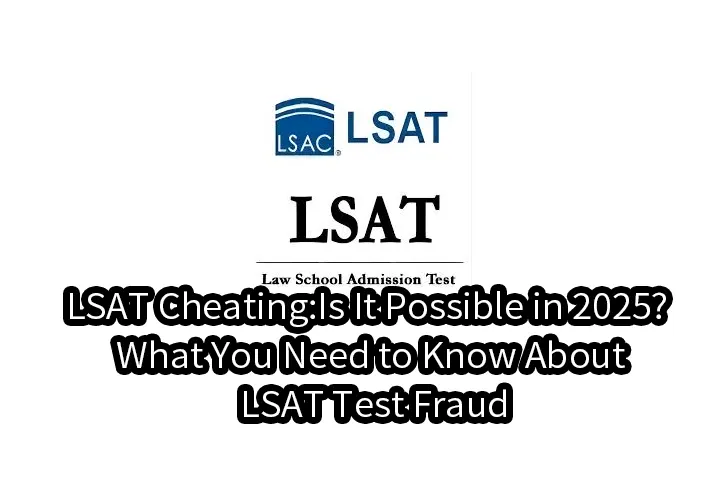 LSAT Cheating:Is It Possible in 2025? What You Need to Know About LSAT Test Fraud