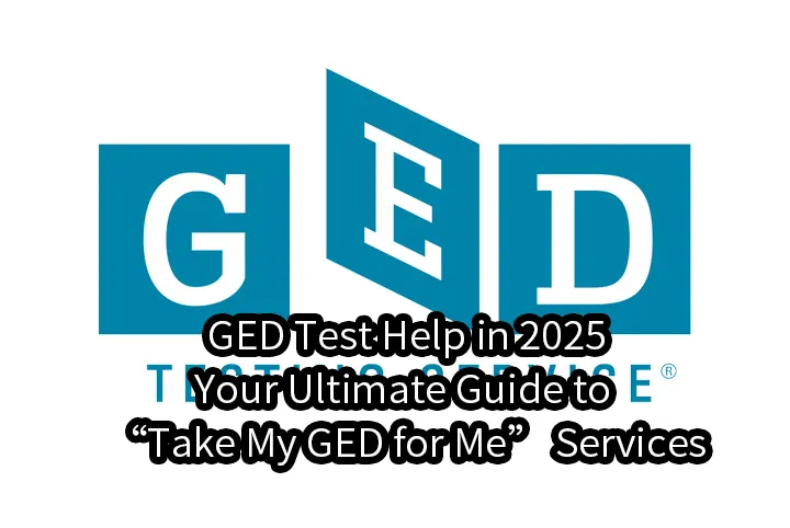 GED Test Help in 2025:Your Ultimate Guide to “Take My GED for Me” Services