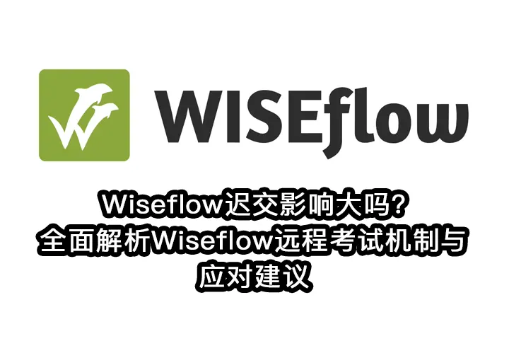 Wiseflow迟交影响大吗?全面解析Wiseflow远程考试机制与应对建议