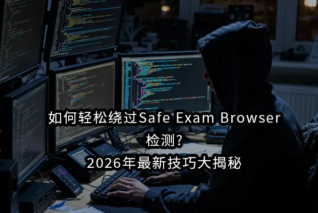 如何轻松绕过Safe Exam Browser检测?2026年最新技巧大揭秘