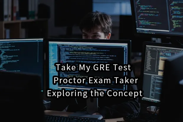 Take My GRE Test - Proctor Exam Taker: Exploring the Concept